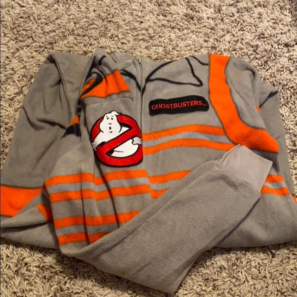 Ghostbuster footie pajamas